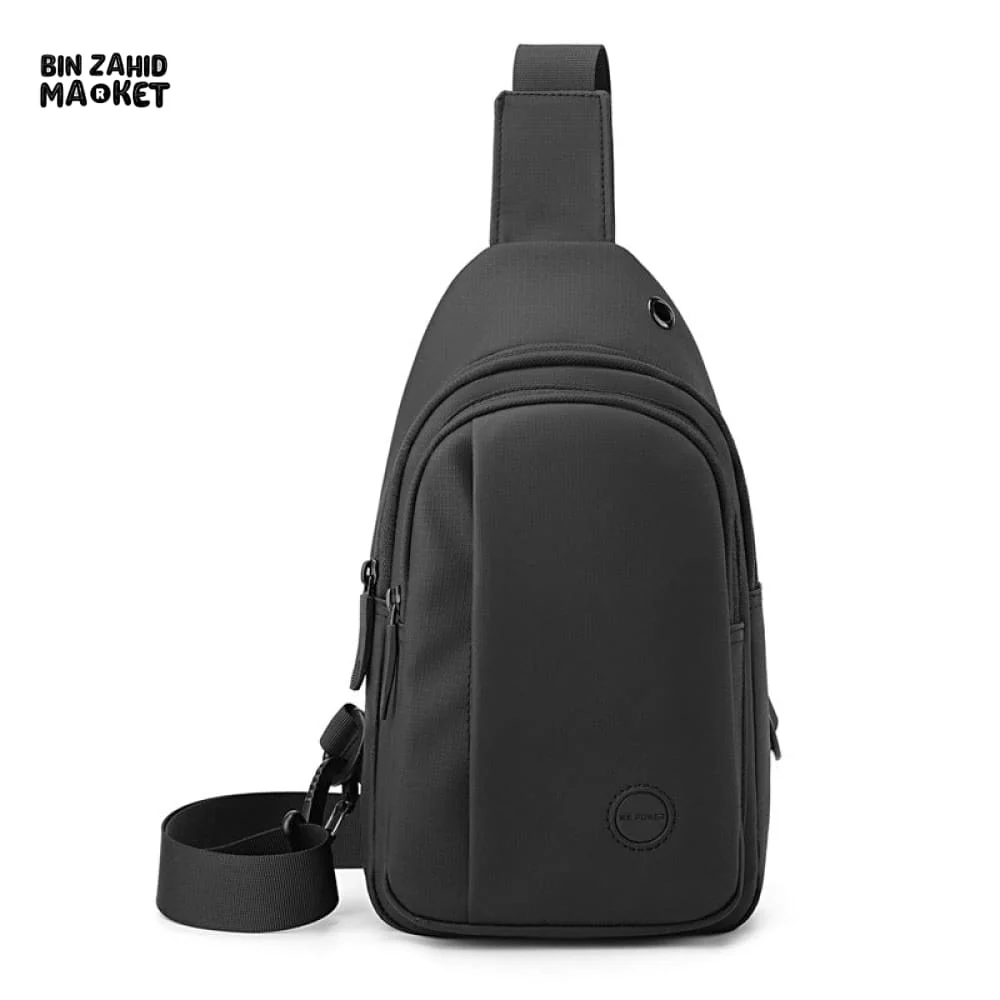 WATERPROOF MEN'S CHEST BAG – OUTDOOR LEISURE CROSSBODY SHOULDER BAG LIGHTWEIGHT TRAVEL BACKPACK - Image 5