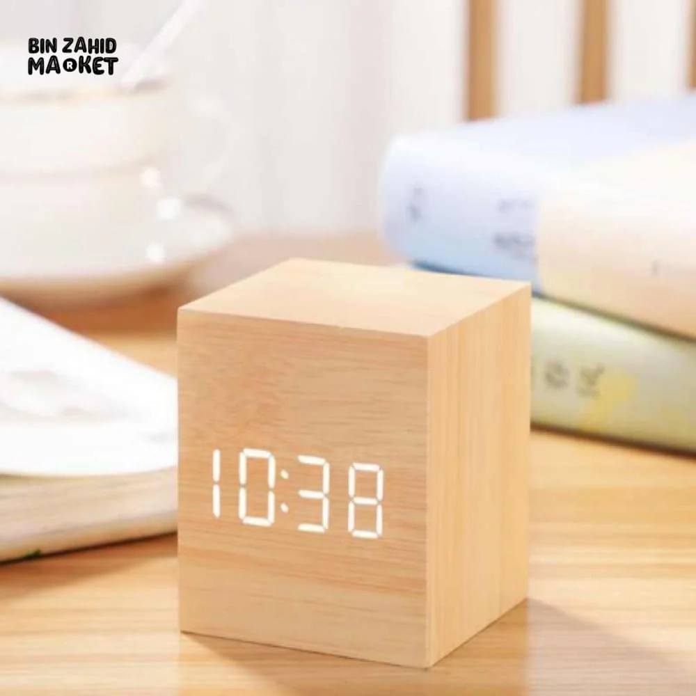 WOODEN ALARM CLOCK - Image 3