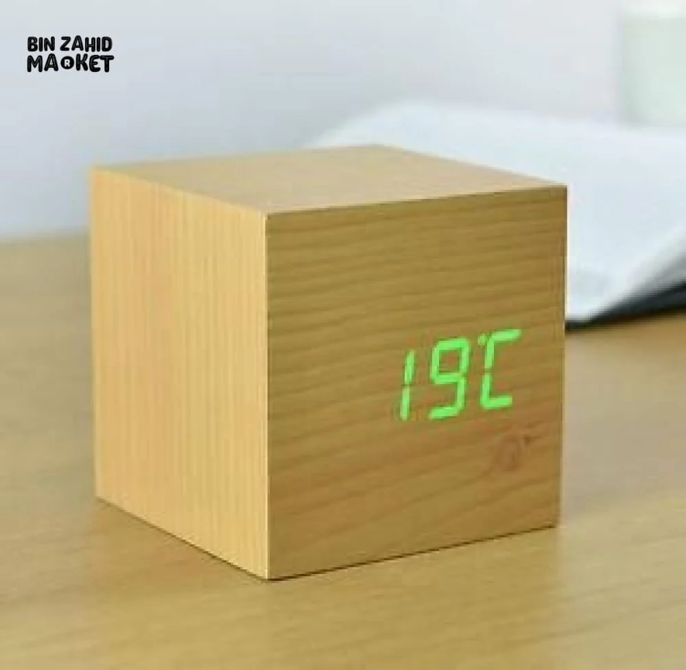 WOODEN ALARM CLOCK - Image 5