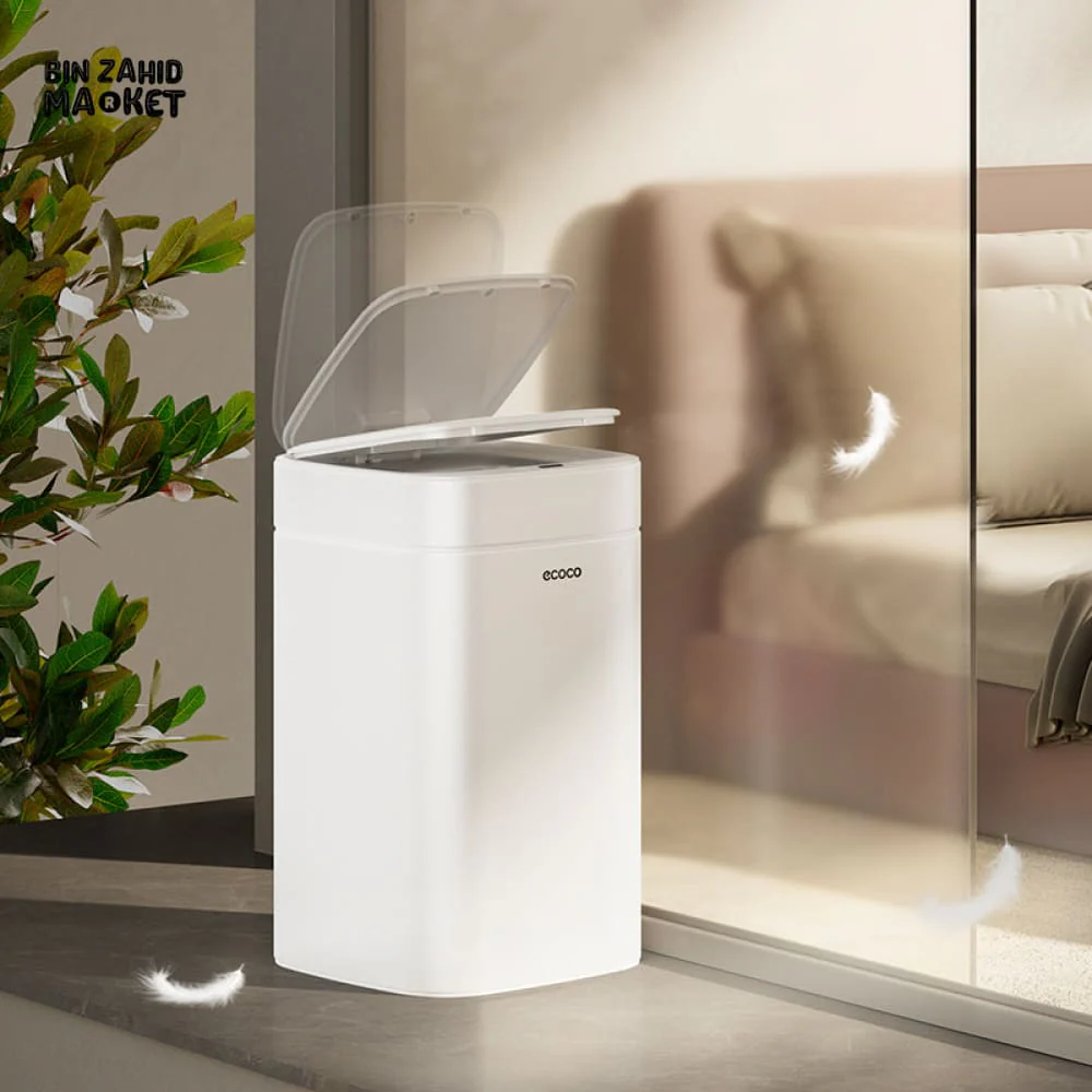 ECOCO SMART SENSOR TRASH CAN 12 LITRE – HANDS-FREE AUTOMATIC DUSTBIN - Image 3