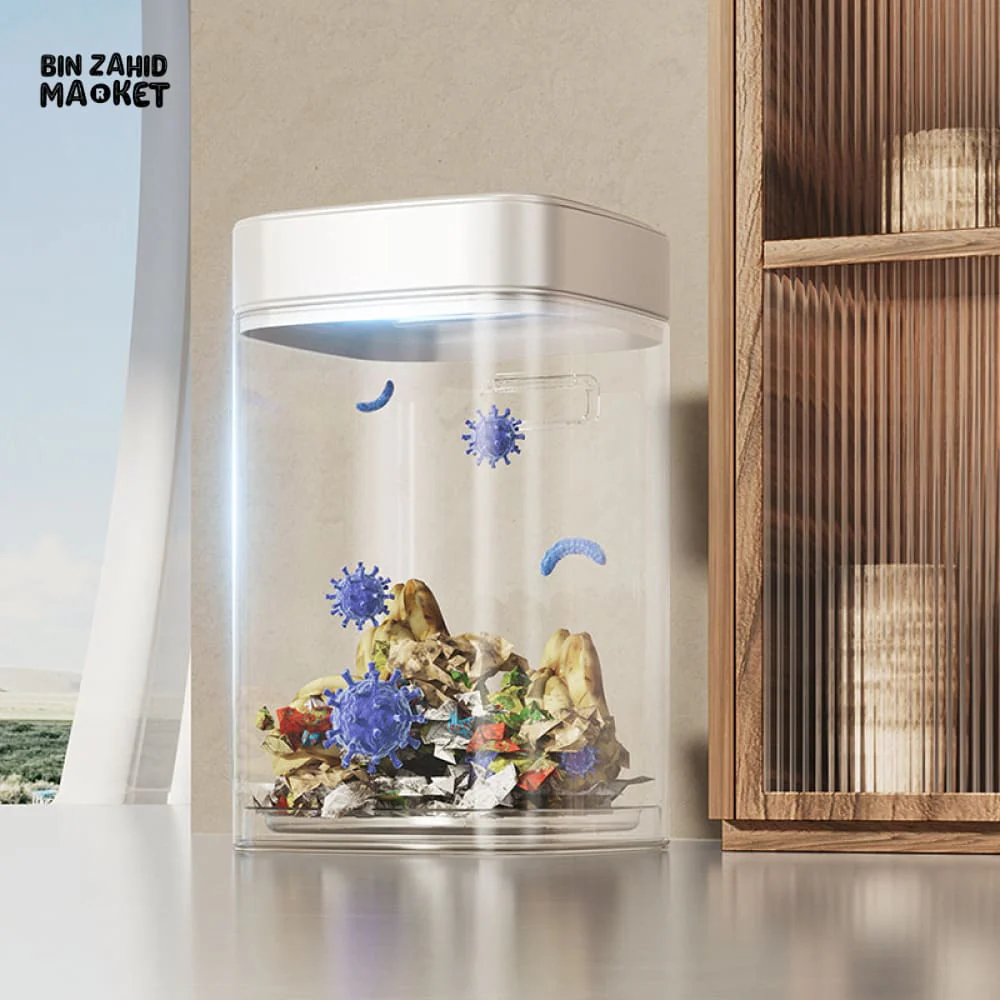 ECOCO SMART SENSOR TRASH CAN 12 LITRE – HANDS-FREE AUTOMATIC DUSTBIN - Image 6